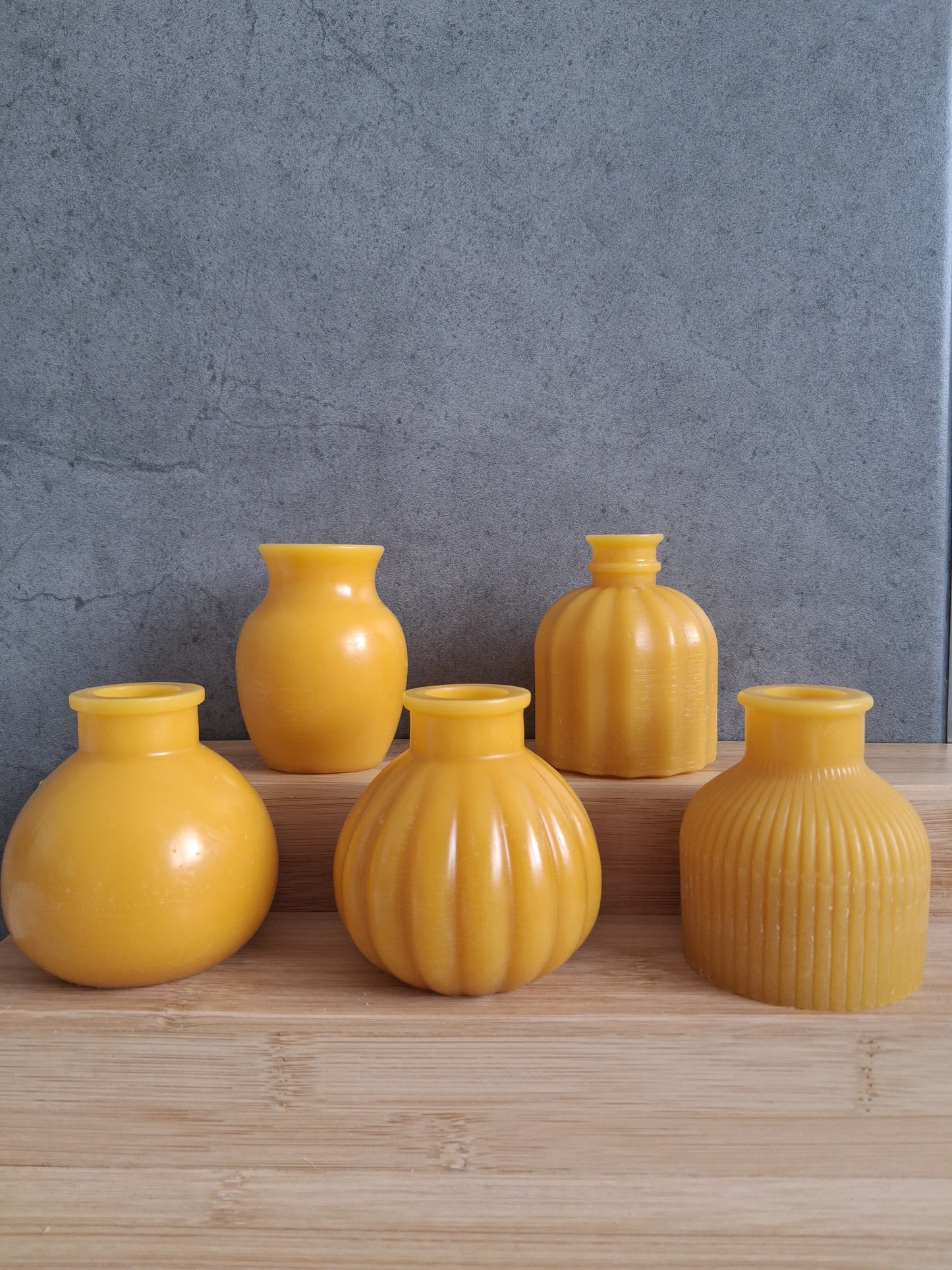 BEESWAX VASES